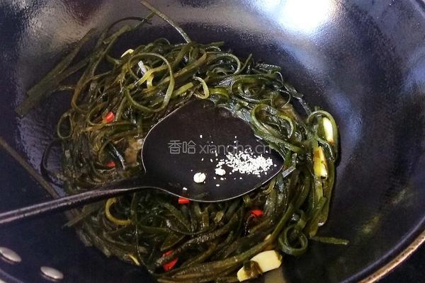 炒海带丝的做法图解7