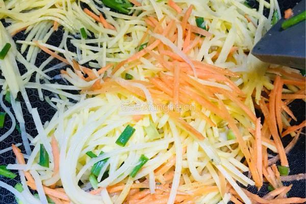饺子皮薄饼的做法图解7