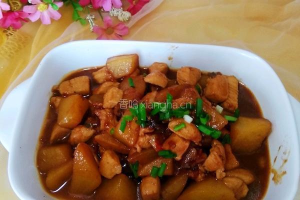 土豆番茄烧鸡胸肉的做法图解7