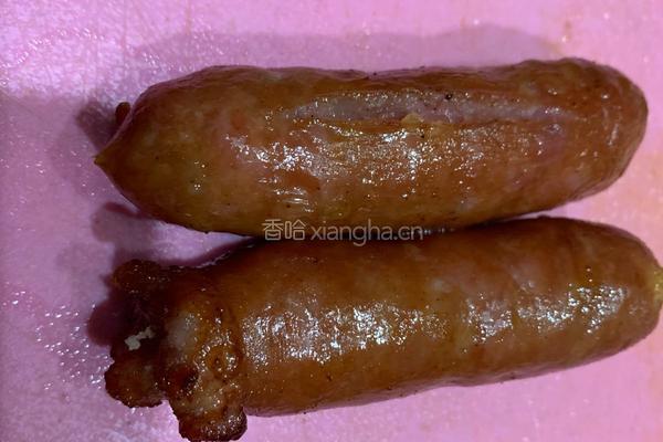 香肠三丁蛋炒饭的做法图解4