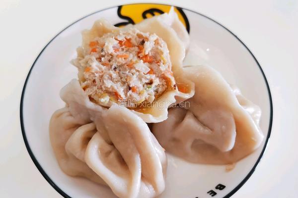 猪肉莲藕胡萝卜饺子的做法图解9