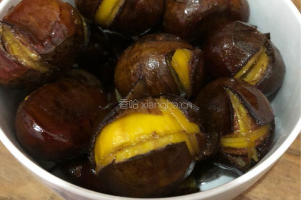 糖炒栗子，电饭锅版的做法图解5