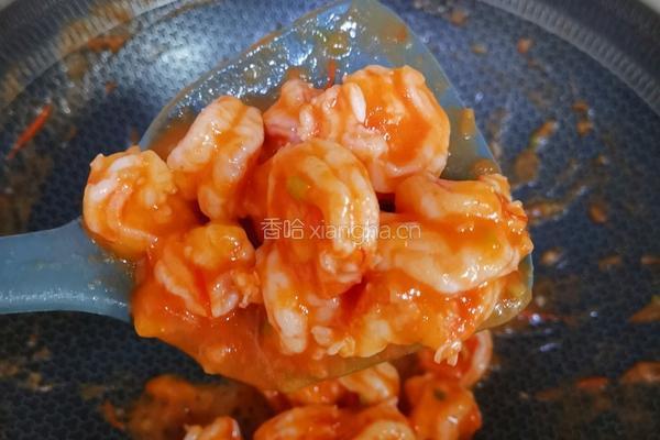 番茄虾球的做法图解10