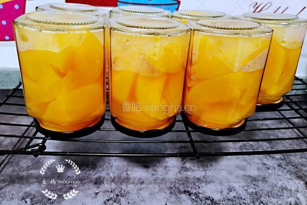黄桃罐头的做法图解11