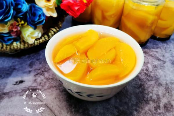 黄桃罐头的做法图解12
