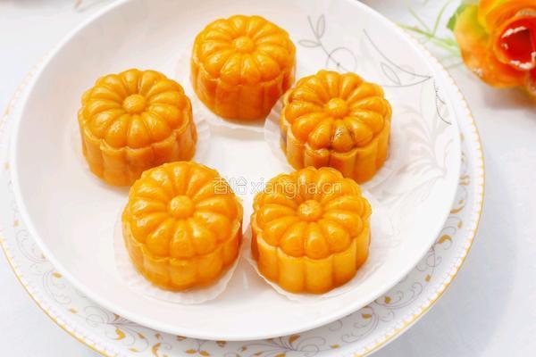 南瓜紫薯饼的做法图解16