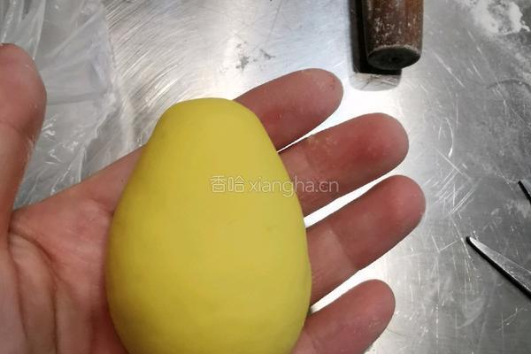 南瓜奶牛豆沙包的做法图解8