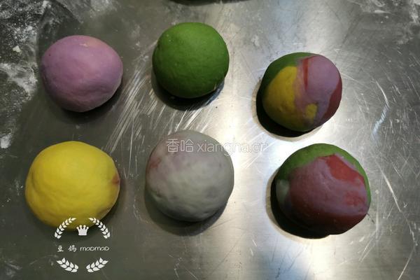 菠菜紫薯南瓜馒头的做法图解7