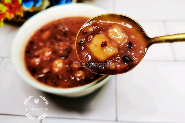 红薯黑米粥的做法图解10