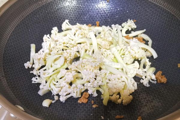 炒花菜的做法图解7