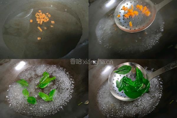 河虾素菜糕的做法图解5