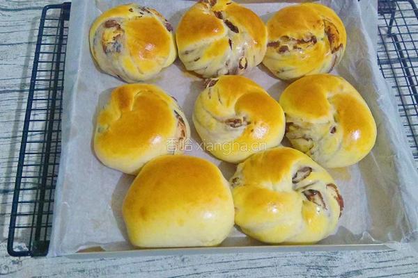 豆沙面包的做法图解13