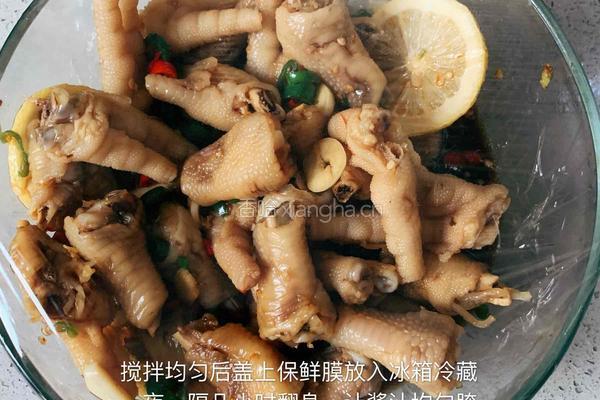 柠檬鸡爪的做法图解10