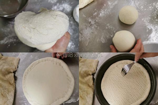 鸡胸肉披萨的做法图解6
