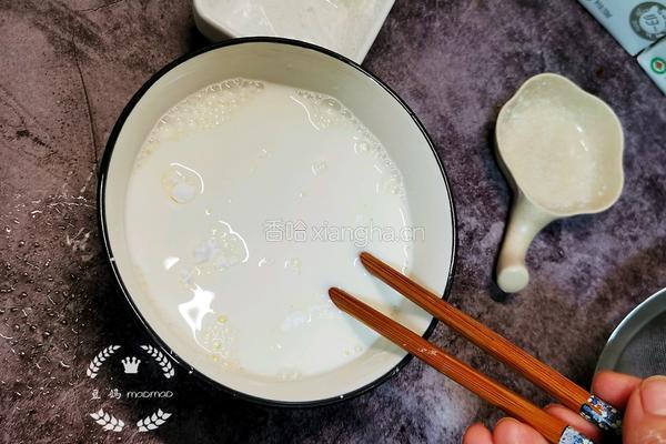 牛奶椰蓉小方的做法图解2