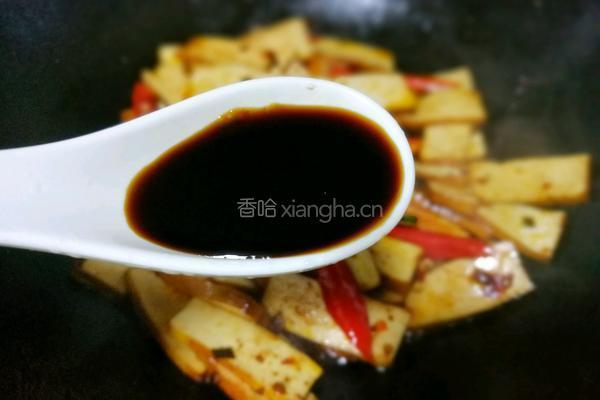 芹菜炒香干的做法图解7