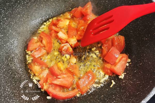 西红柿白玉菇豆腐汤的做法图解4