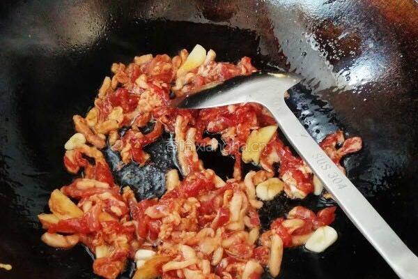 肉丝炒龙须的做法图解3