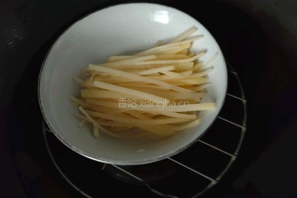 蓝莓土豆米糊的做法图解4
