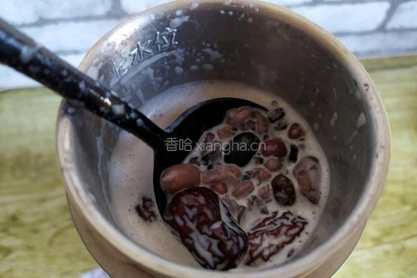 牛奶杂粮粥的做法图解6