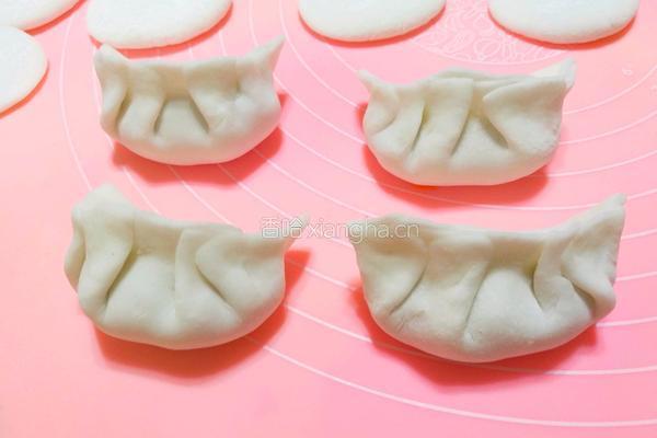 水晶韭菜鸡蛋饺子的做法图解15