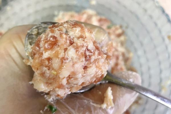 肉丸烧口蘑的做法图解8