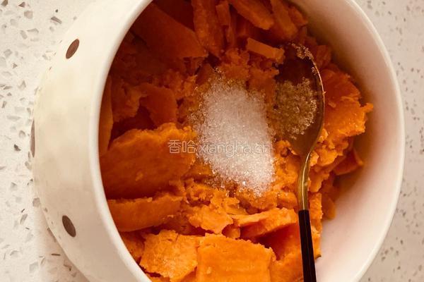 红薯饼的做法图解4