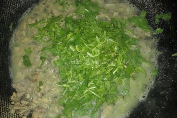 荠菜羹的做法图解9