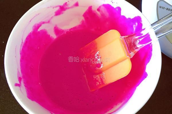 火龙果溶豆的做法图解4