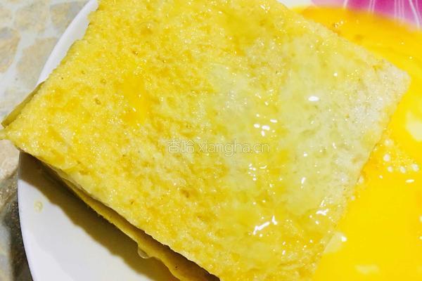 紫薯西多士的做法图解7