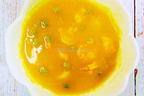 南瓜虾羹的做法图解7