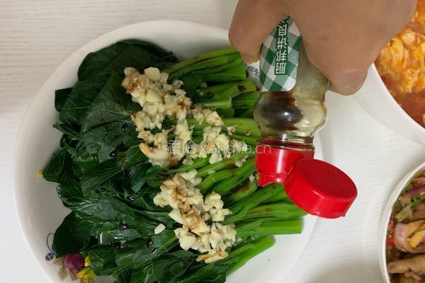 蒜蓉青菜的做法图解6