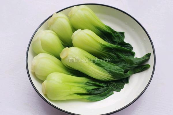 香菇油菜的做法图解11