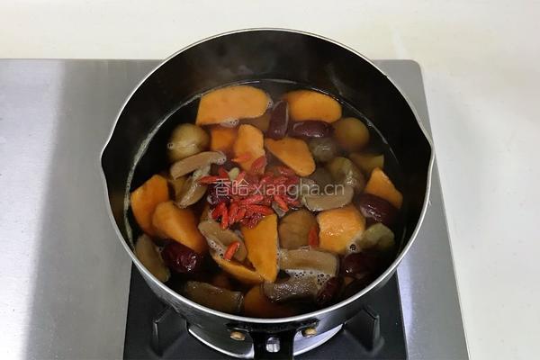 栗子红薯甜汤的做法图解7
