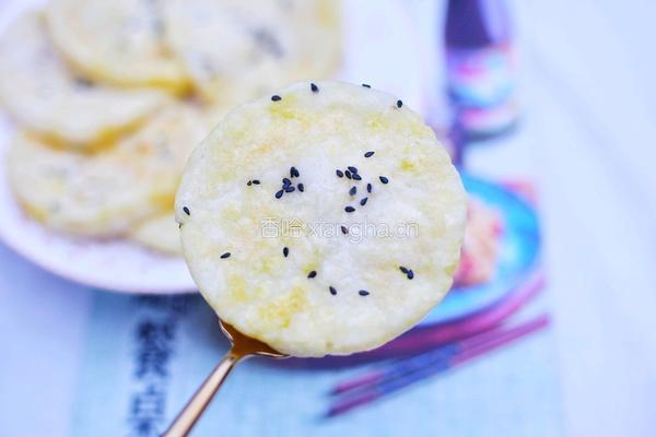 奶香米饼的做法图解10