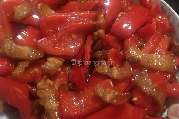 红辣椒炒肉