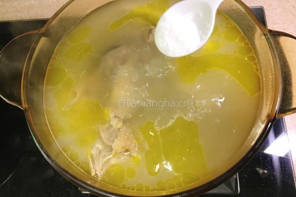 手掌参炖鸡的做法图解9