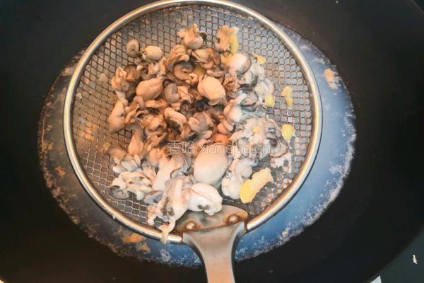 浇汁生蚝的做法图解13
