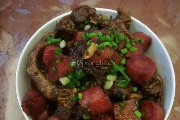 红烧鹅肉的做法图解10