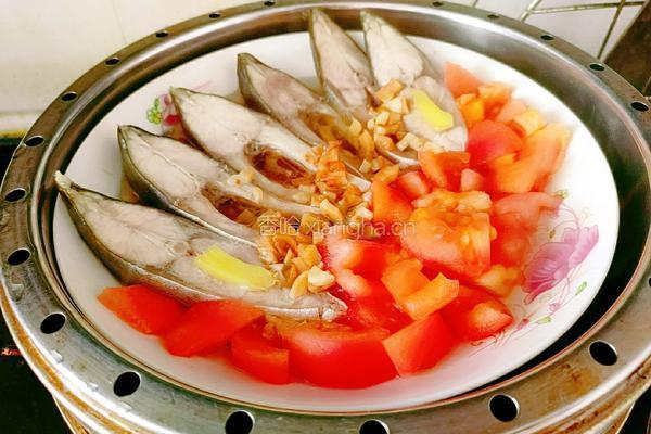 番茄蒸海鱼的做法图解11