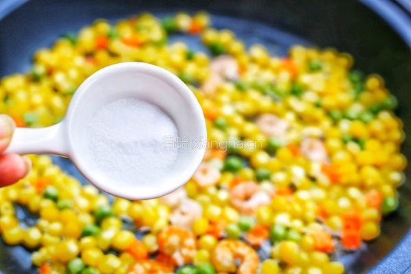 椰香虾仁炒饭的做法图解5