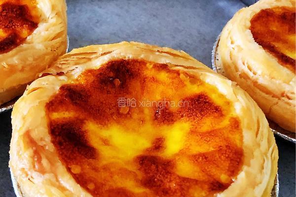 奶香葡萄干蛋挞的做法图解5