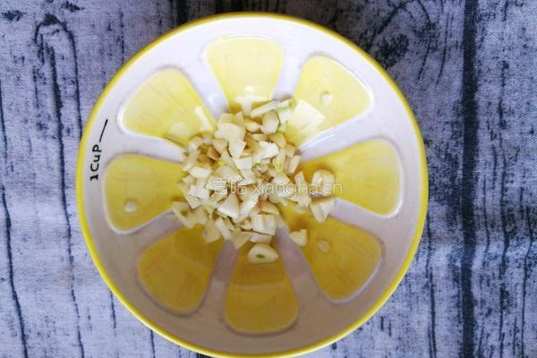 虾皮炝油菜的做法图解3
