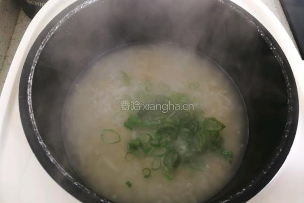 干贝藜麦粥的做法图解9