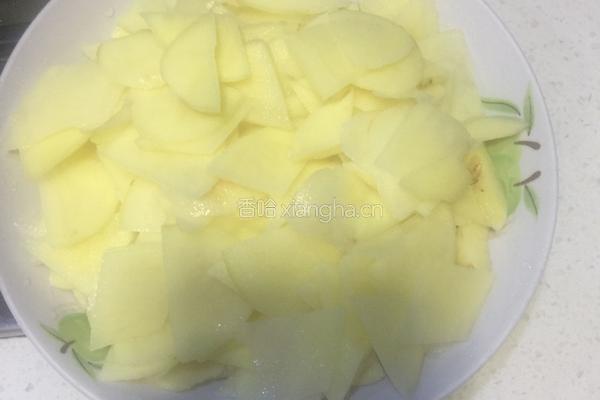醋溜土豆片的做法图解3