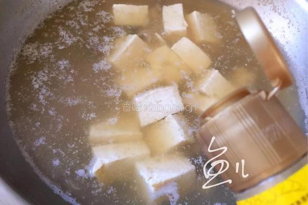 牡蛎豆腐汤的做法图解7
