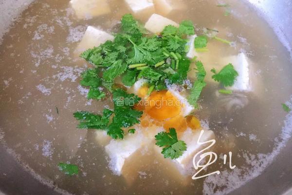 牡蛎豆腐汤的做法图解8