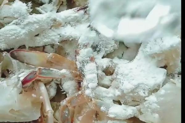 年糕炒蟹的做法图解3