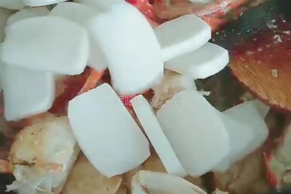 年糕炒蟹的做法图解9