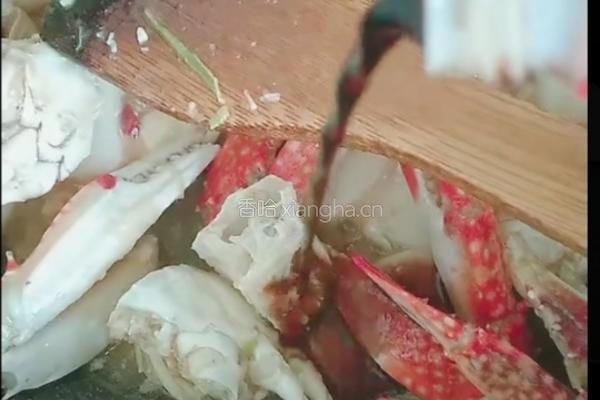 年糕炒蟹的做法图解11